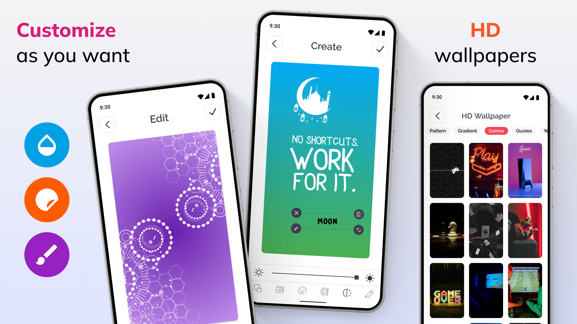 اسکرین شات 8 برنامه Pure Solid Color Wallpapers