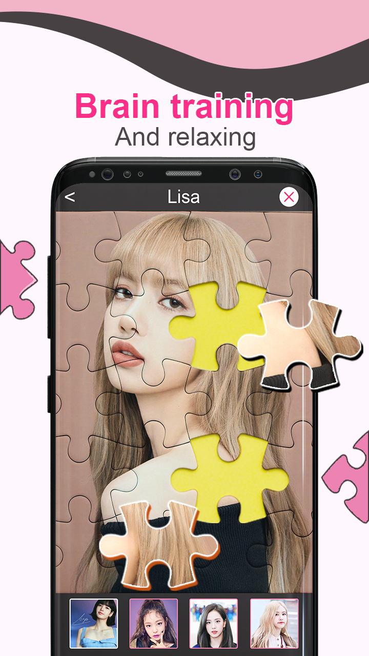 اسکرین شات 4 بازی BlackPink Jigsaw Puzzle Game