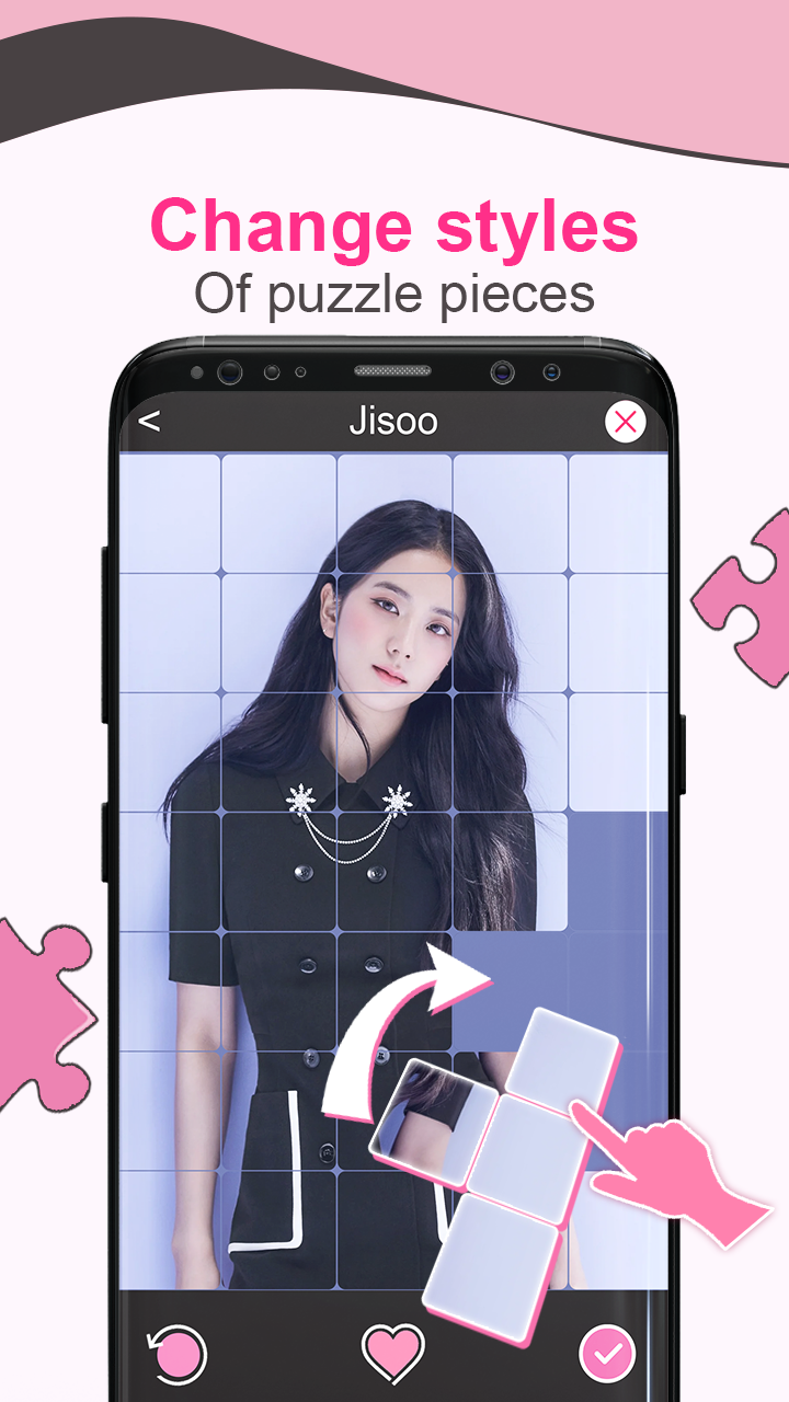 اسکرین شات 5 بازی BlackPink Jigsaw Puzzle Game