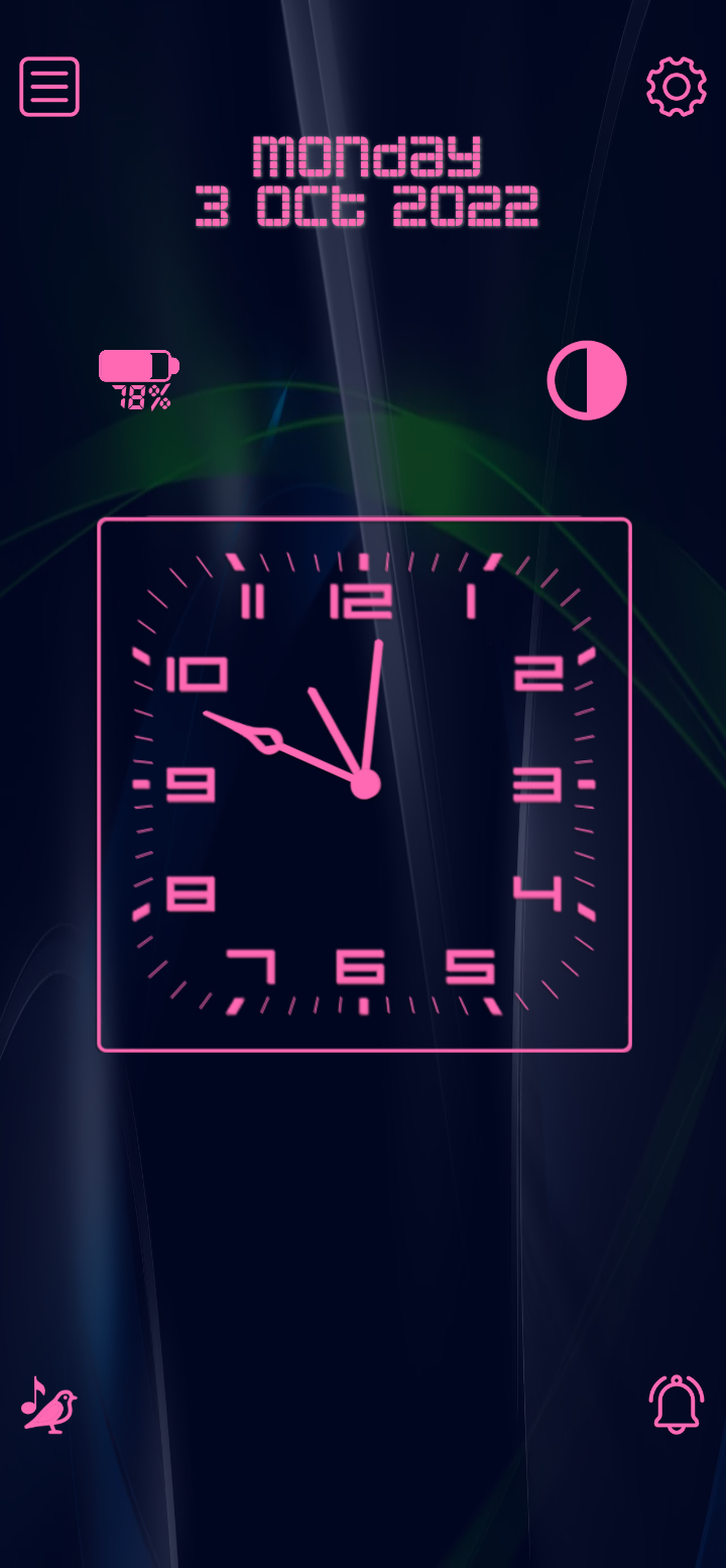 اسکرین شات 3 برنامه Amazing Alarm Clock