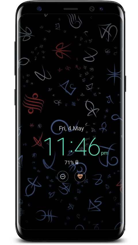 اسکرین شات 8 برنامه Custom AOD (AOD wallpapers)