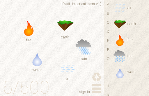 اسکرین شات 6 بازی Little Alchemy