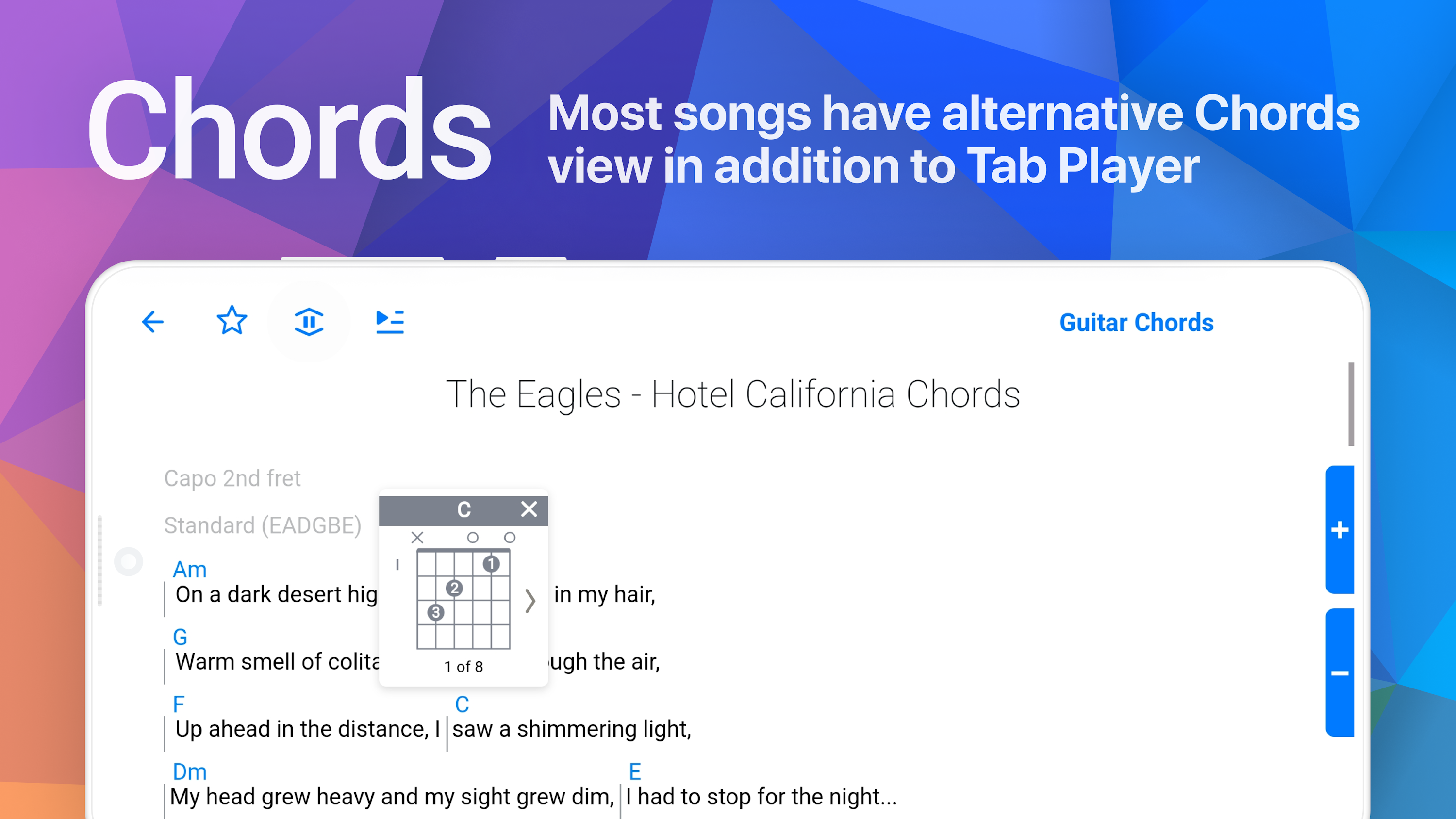 اسکرین شات 5 برنامه Songsterr Guitar Tabs & Chords