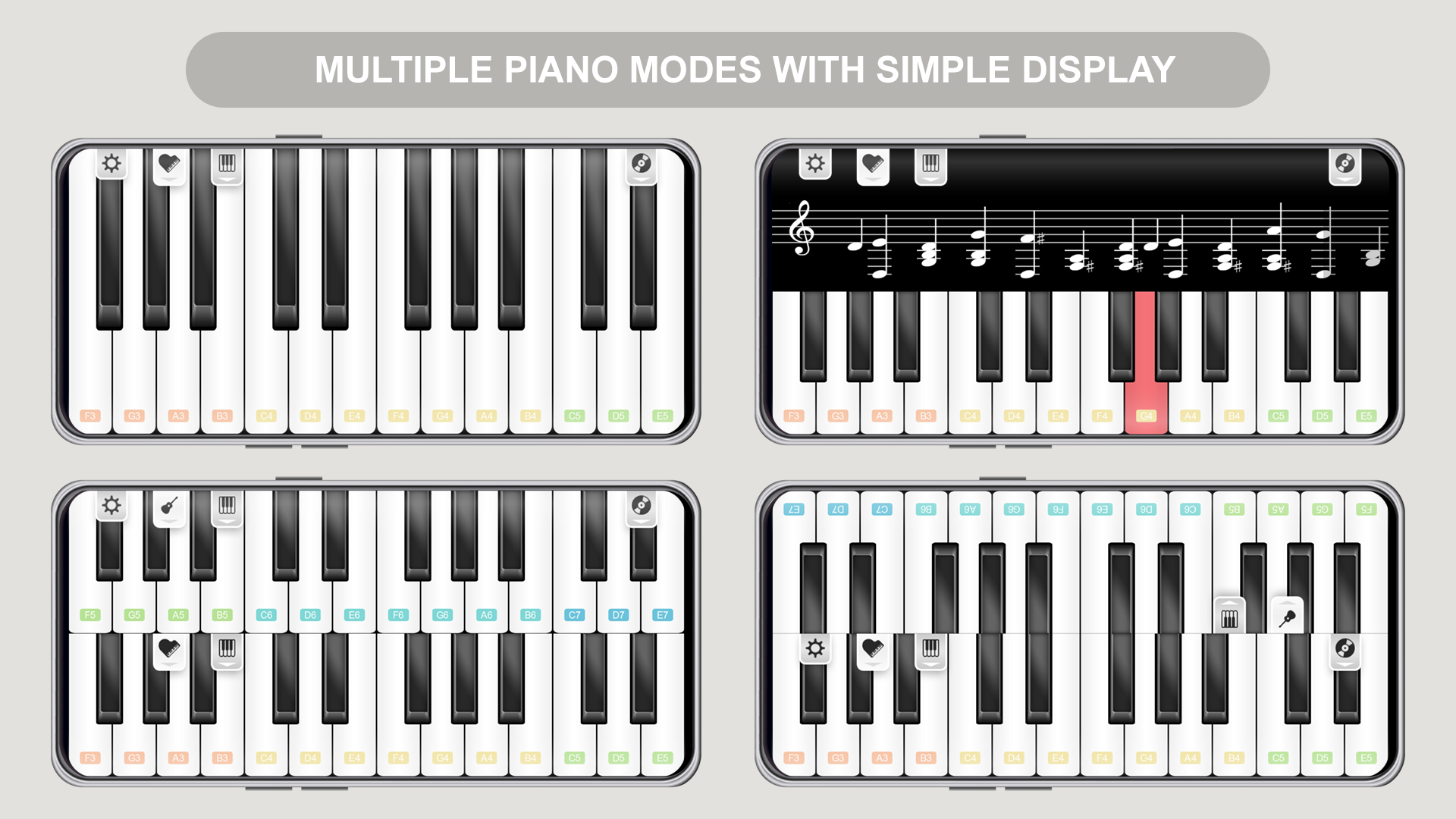 اسکرین شات 2 برنامه My Piano Phone