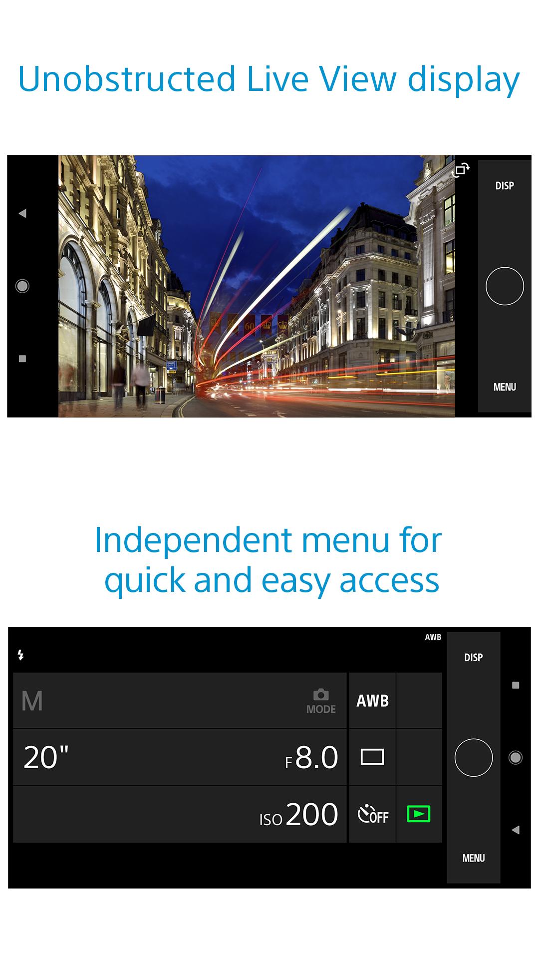 اسکرین شات 3 برنامه Sony | Imaging Edge Mobile
