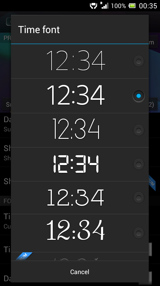 اسکرین شات 8 برنامه Digital Clock & Weather Widget