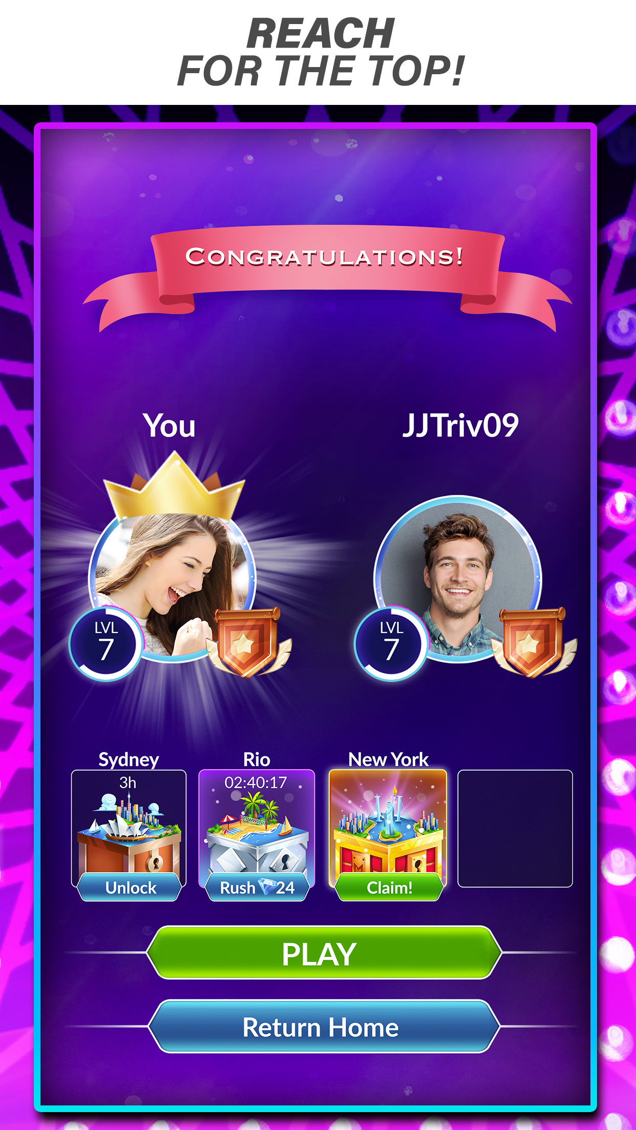اسکرین شات 3 بازی Official Millionaire Game