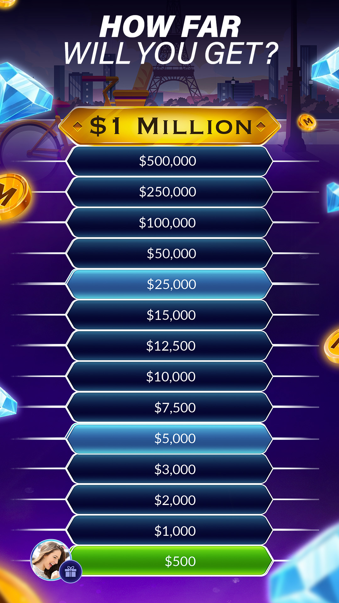 اسکرین شات 4 بازی Official Millionaire Game