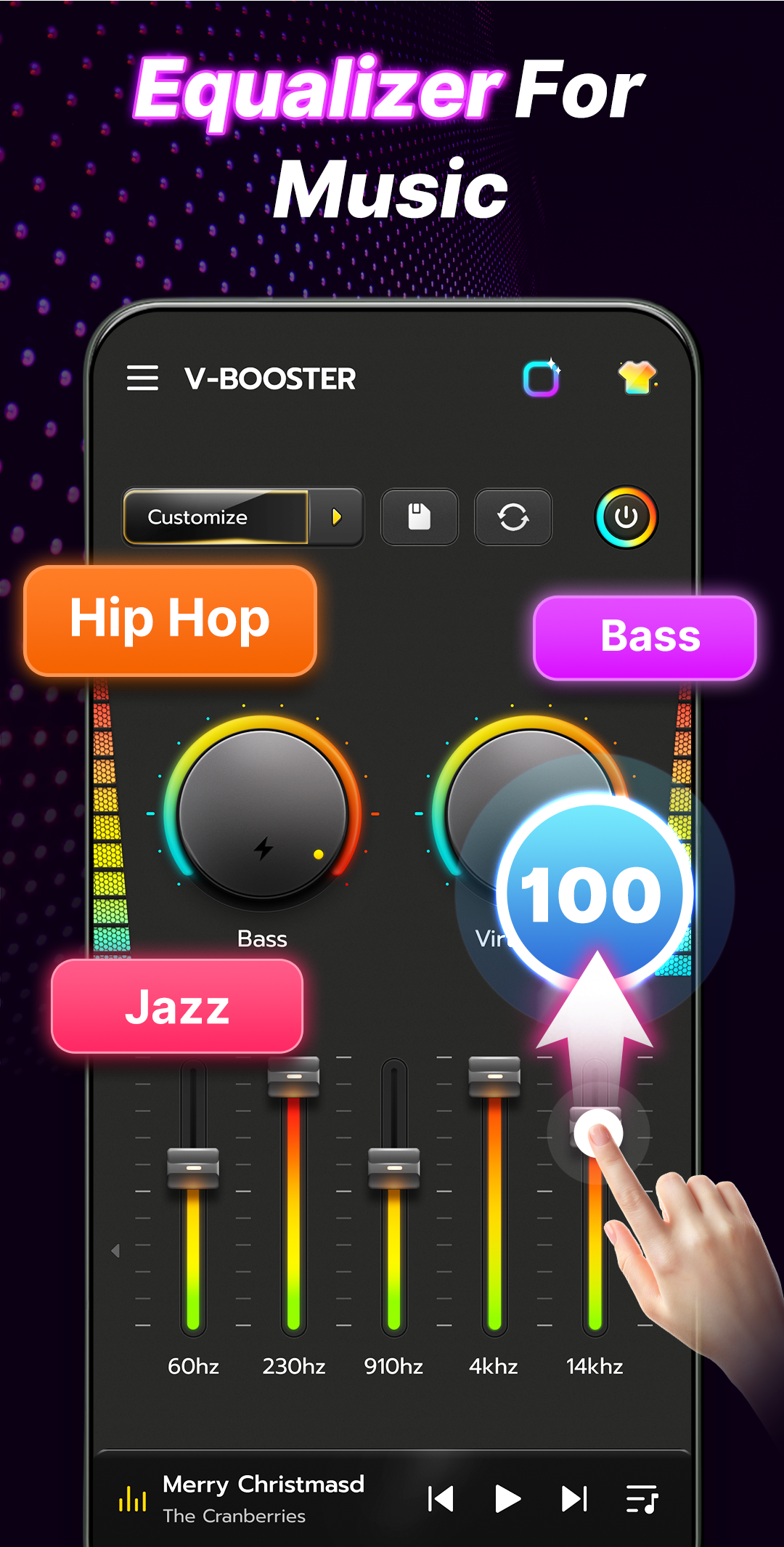 اسکرین شات 4 برنامه Volume Booster - Sound Booster