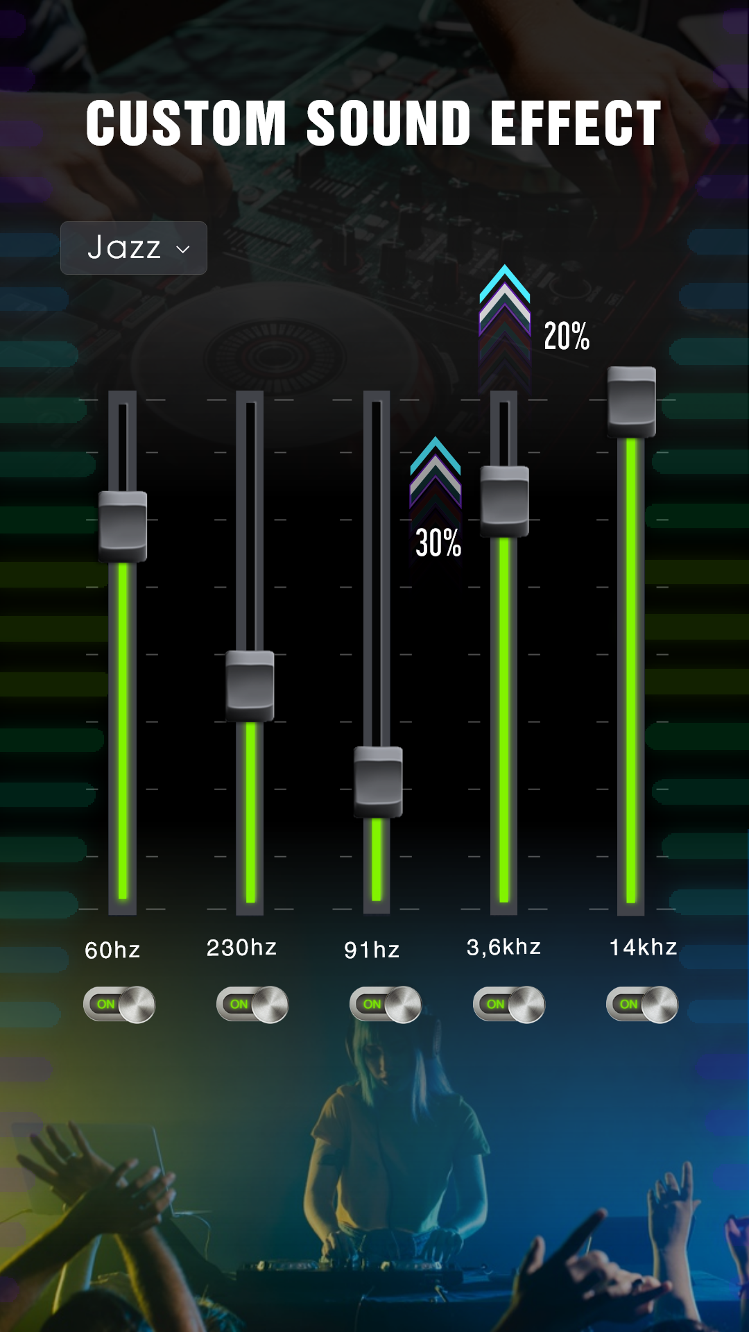 اسکرین شات 4 برنامه Volume Booster & Equalizer
