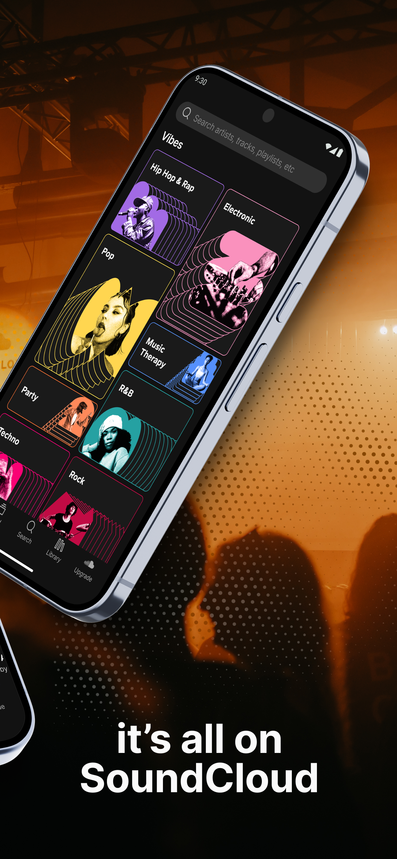 اسکرین شات 2 برنامه SoundCloud: The Music You Love