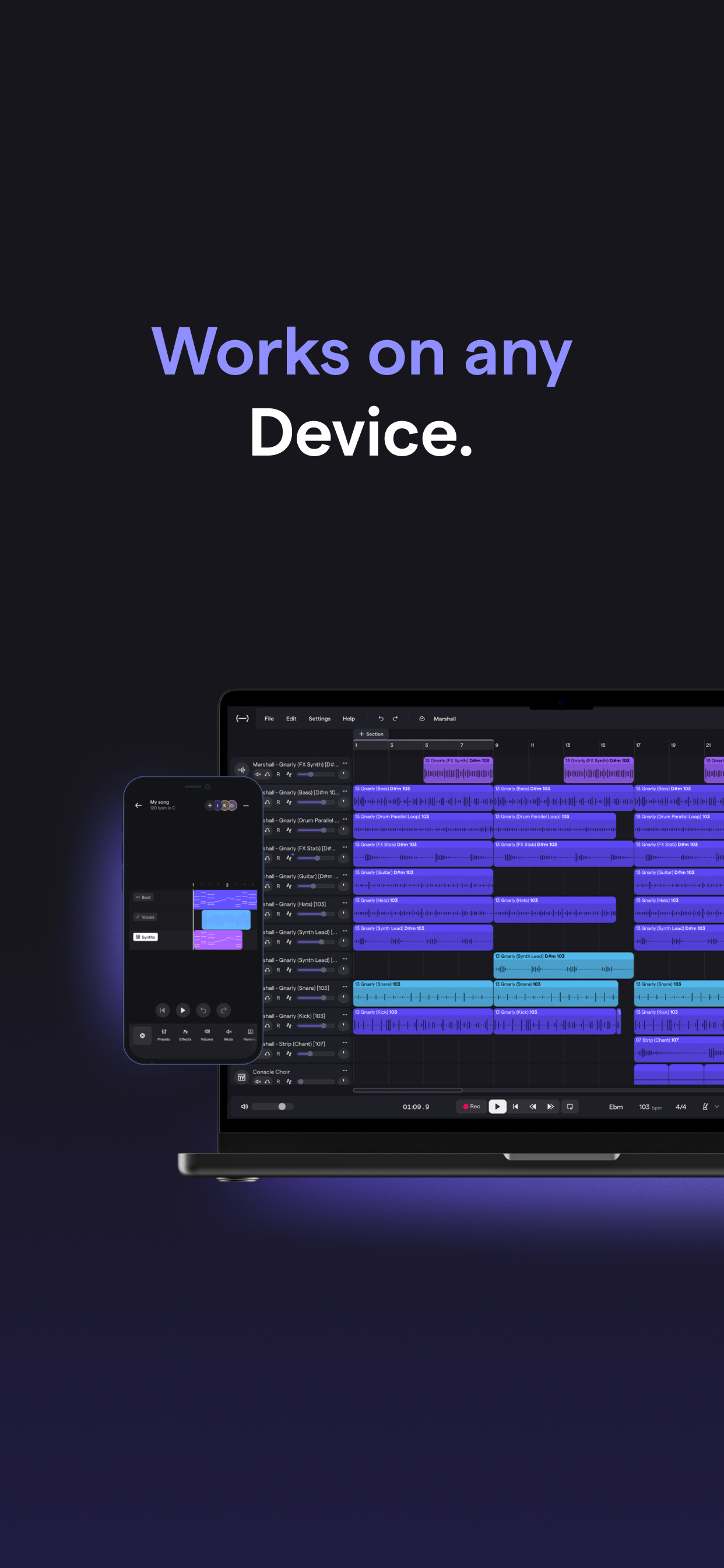 اسکرین شات 8 برنامه Soundtrap: Music Making Studio