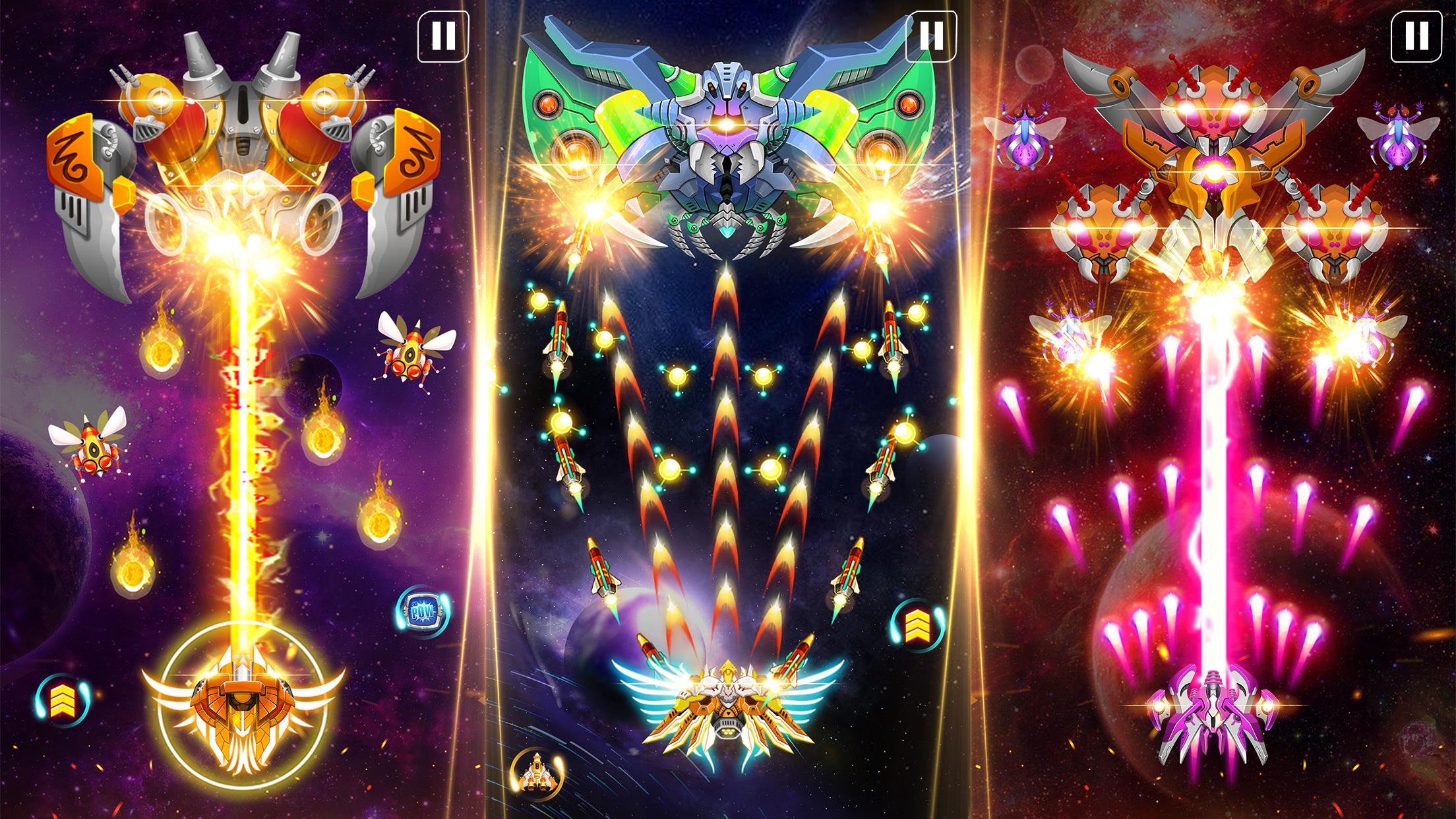 اسکرین شات 6 بازی Space Shooter: Galaxy Attack