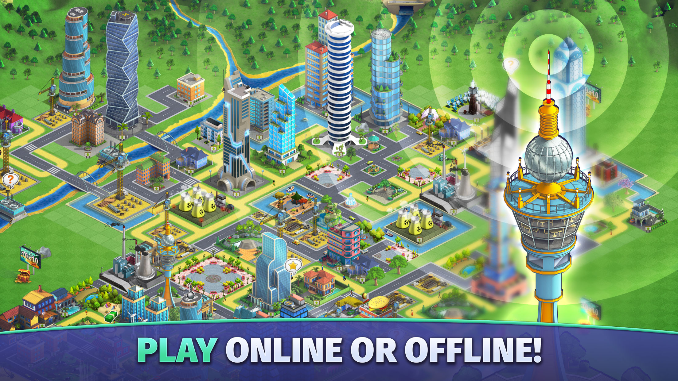 اسکرین شات 2 بازی City Island 2: Offline Builder