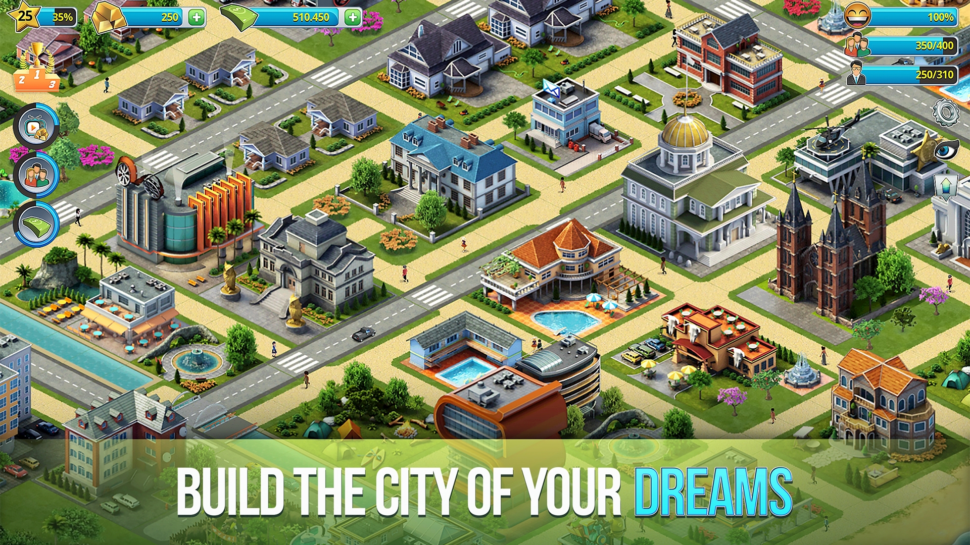 اسکرین شات 3 بازی City Island 3 - Sim Builder