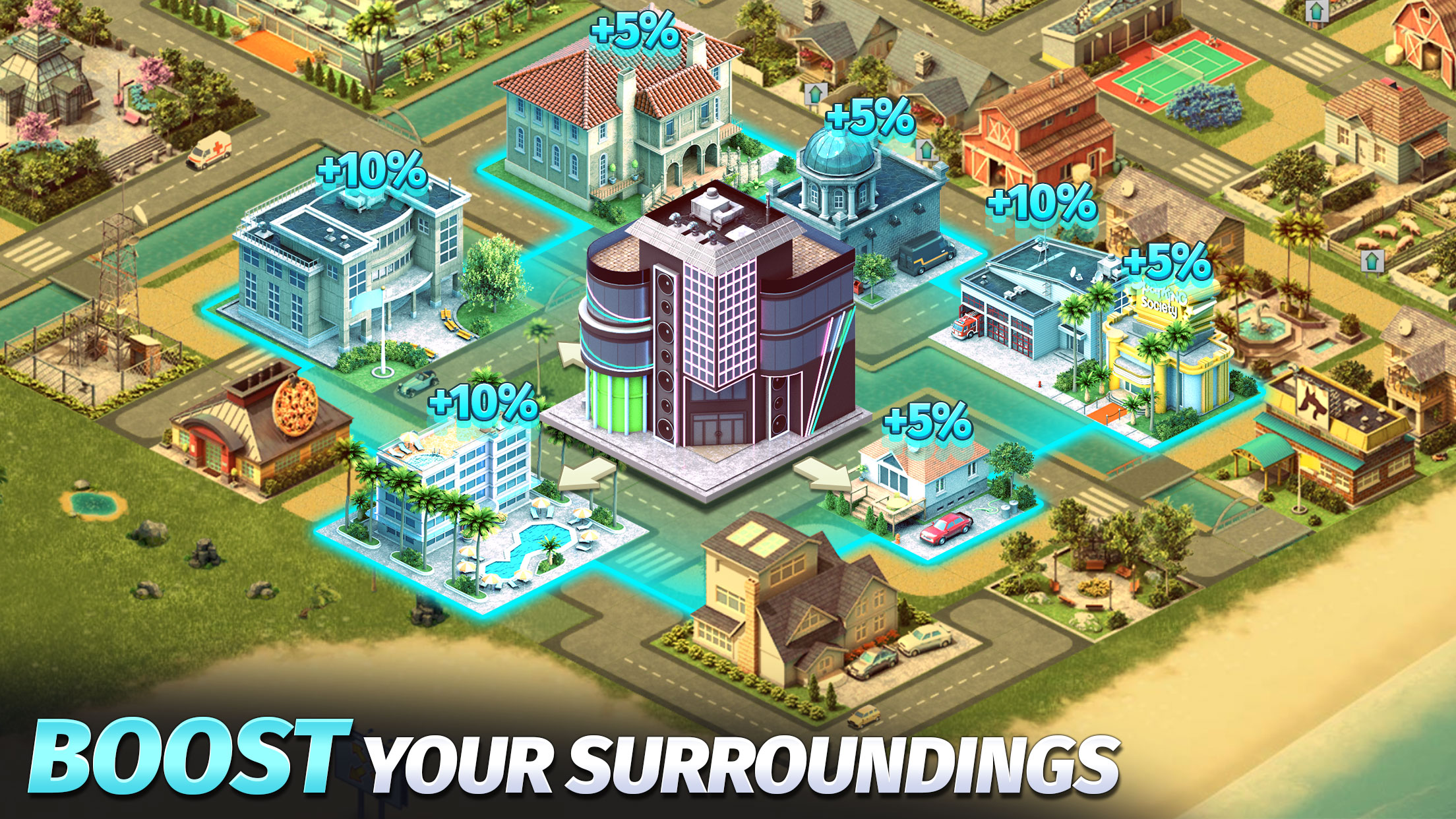 اسکرین شات 6 بازی City Island: Village Build Sim