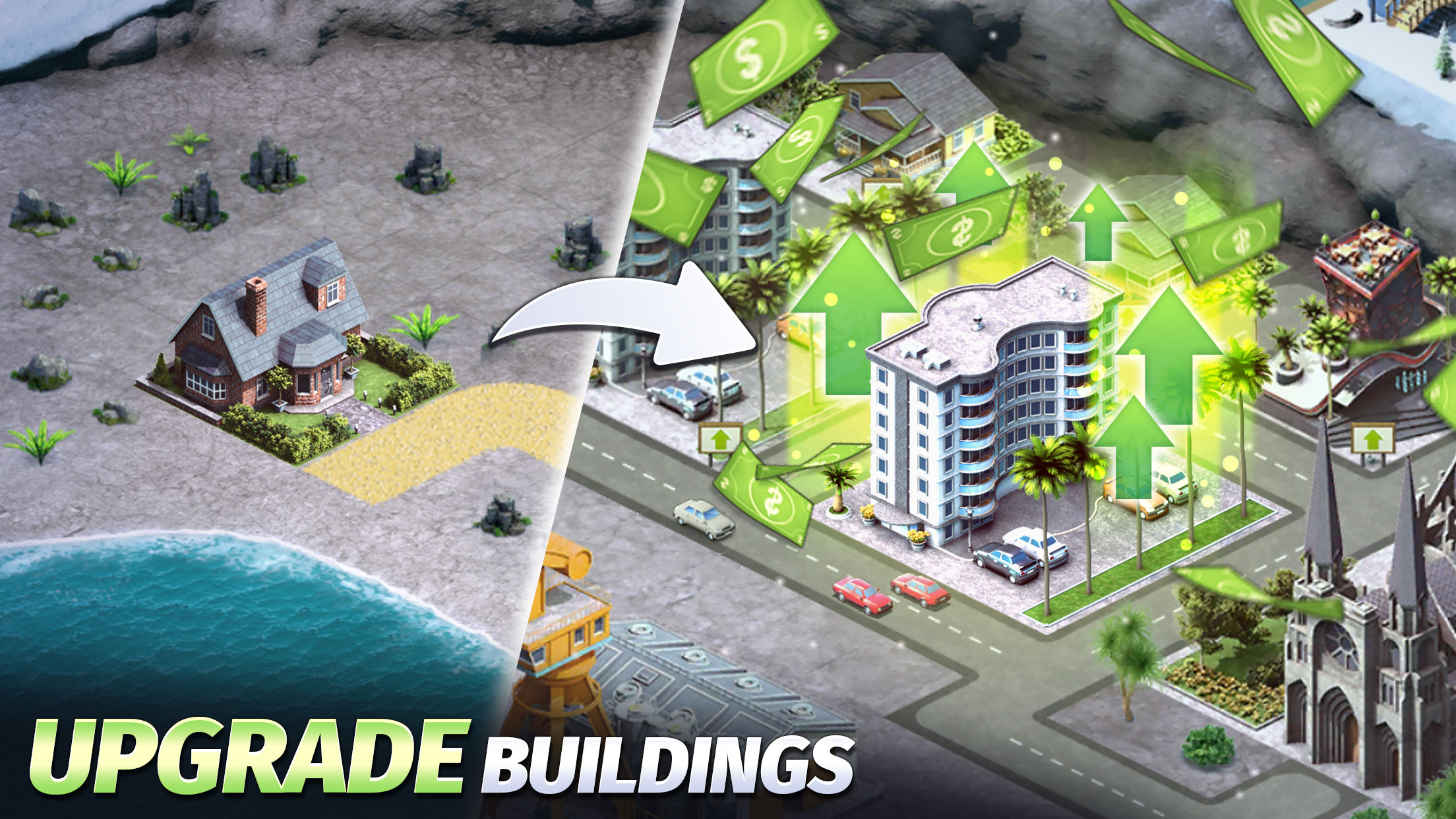 اسکرین شات 4 بازی City Island: Village Build Sim