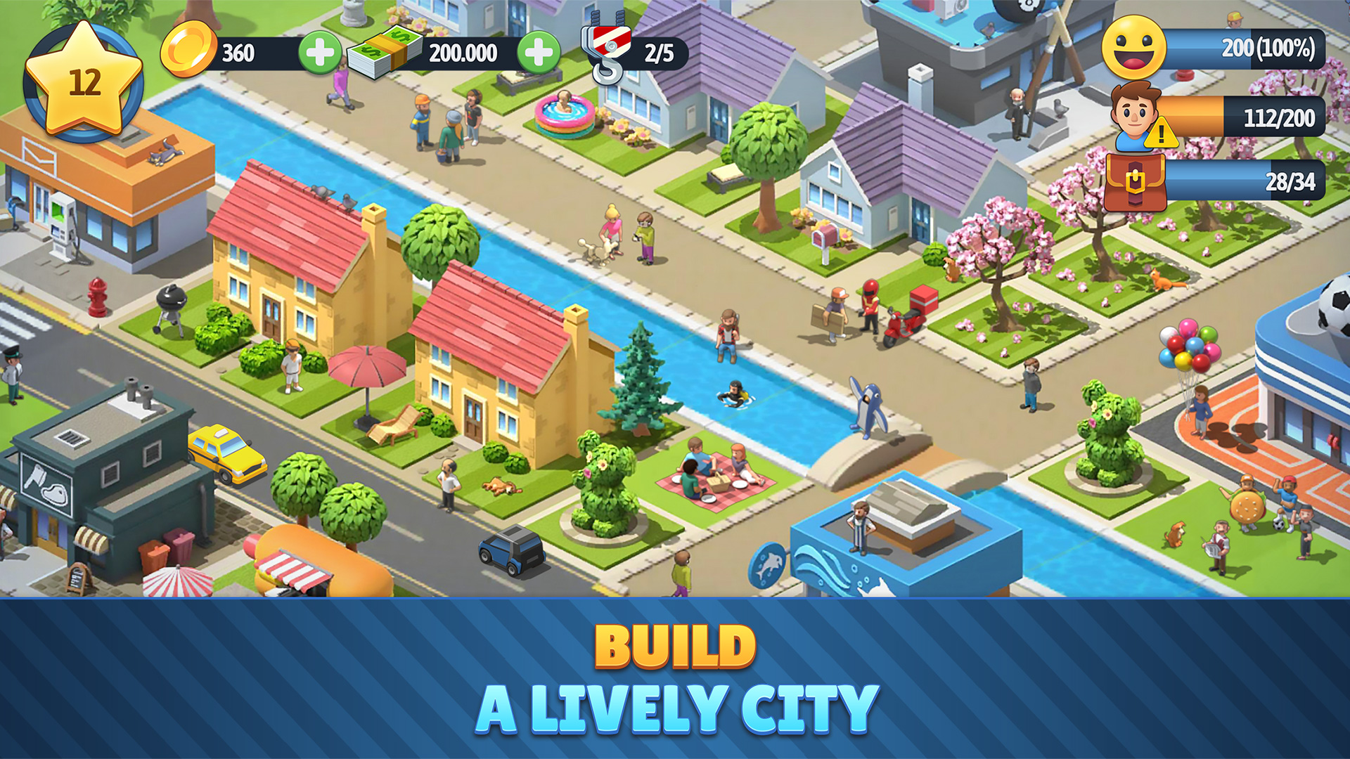 اسکرین شات 3 بازی City Island 6: Building Town