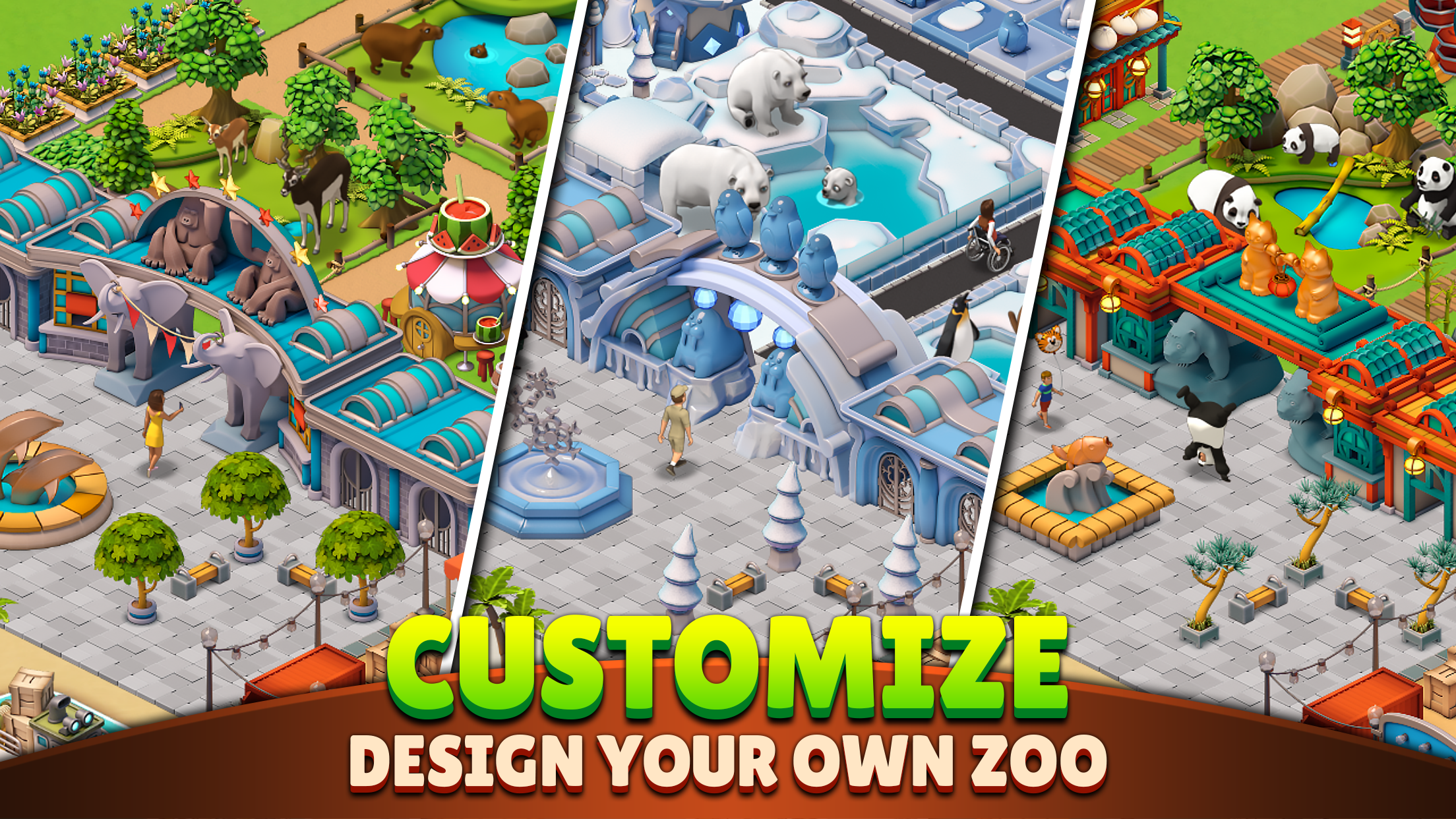 اسکرین شات 7 بازی Zoo Life: Animal Park Game Fun