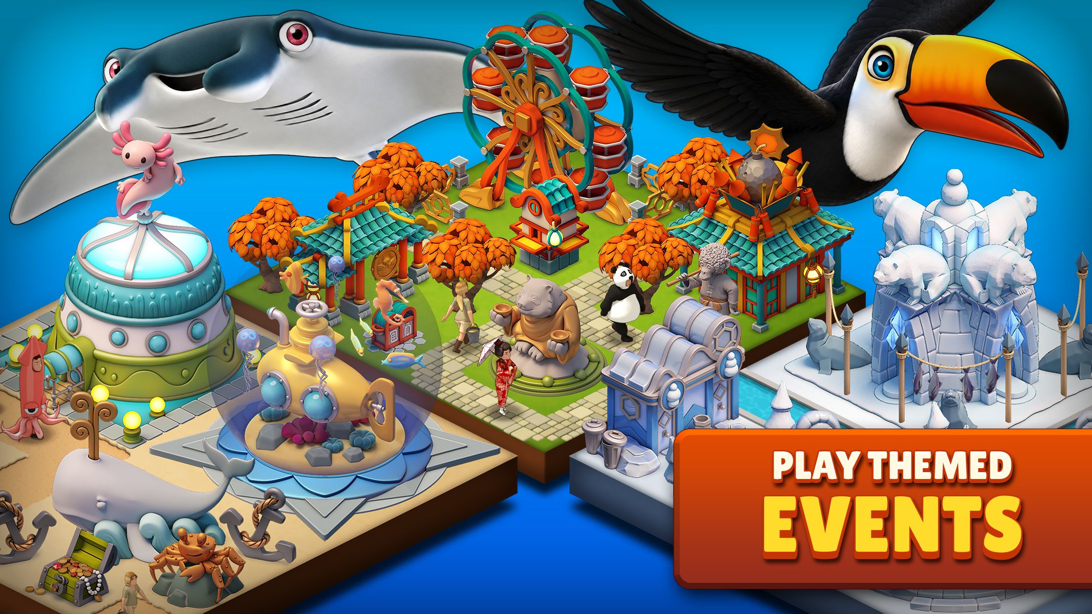 اسکرین شات 8 بازی Zoo Life: Animal Park Game Fun
