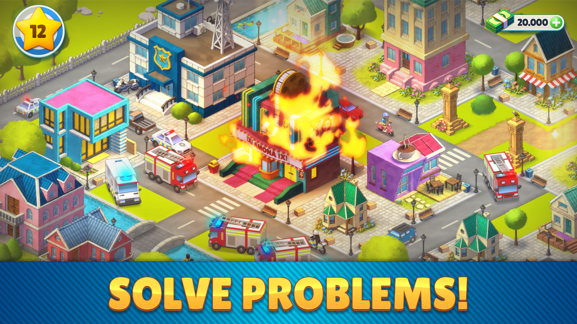 اسکرین شات 5 بازی Cozy Town: Design a City Sim