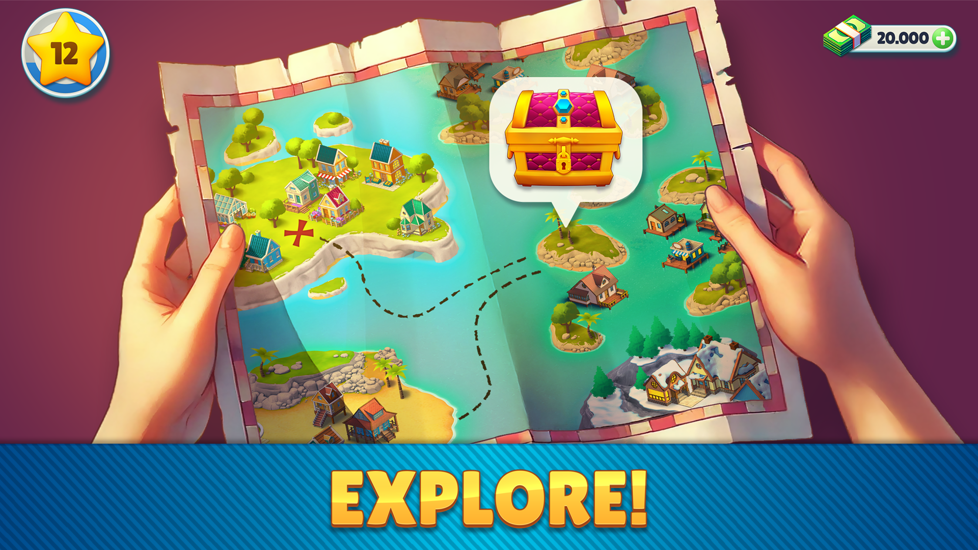 اسکرین شات 4 بازی Cozy Town: Design a City Sim