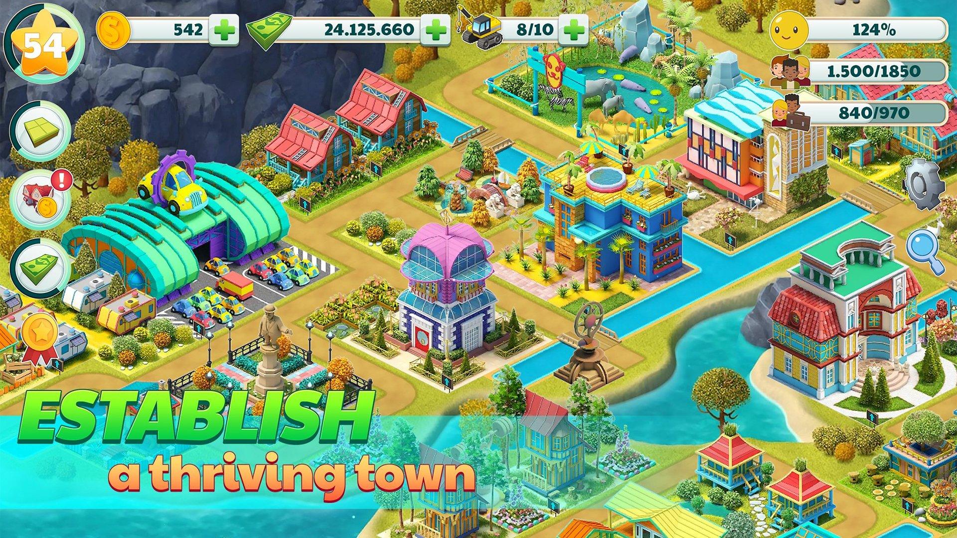 اسکرین شات 2 بازی Town City - Village Building S