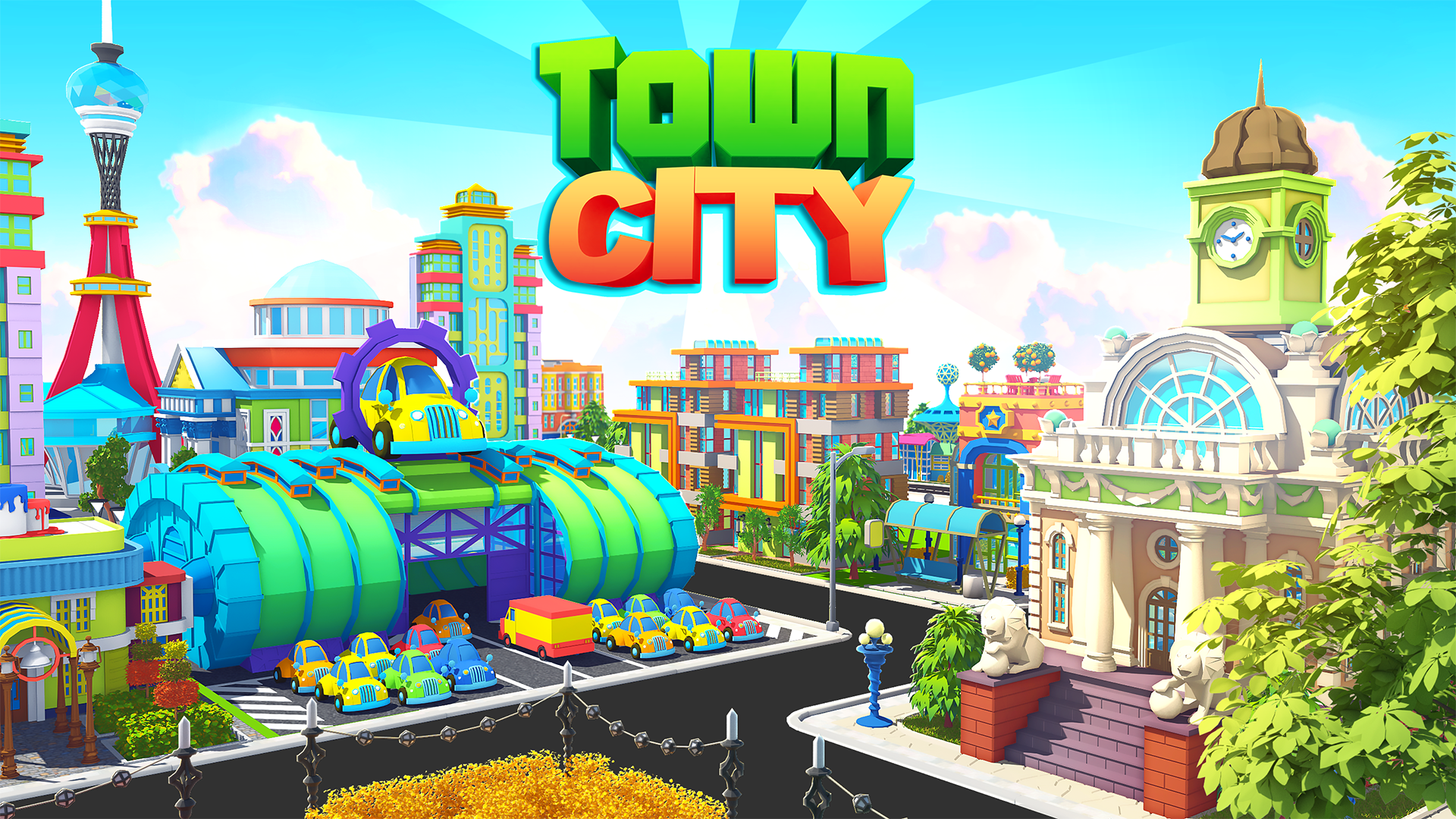 اسکرین شات 1 بازی Town City - Village Building S