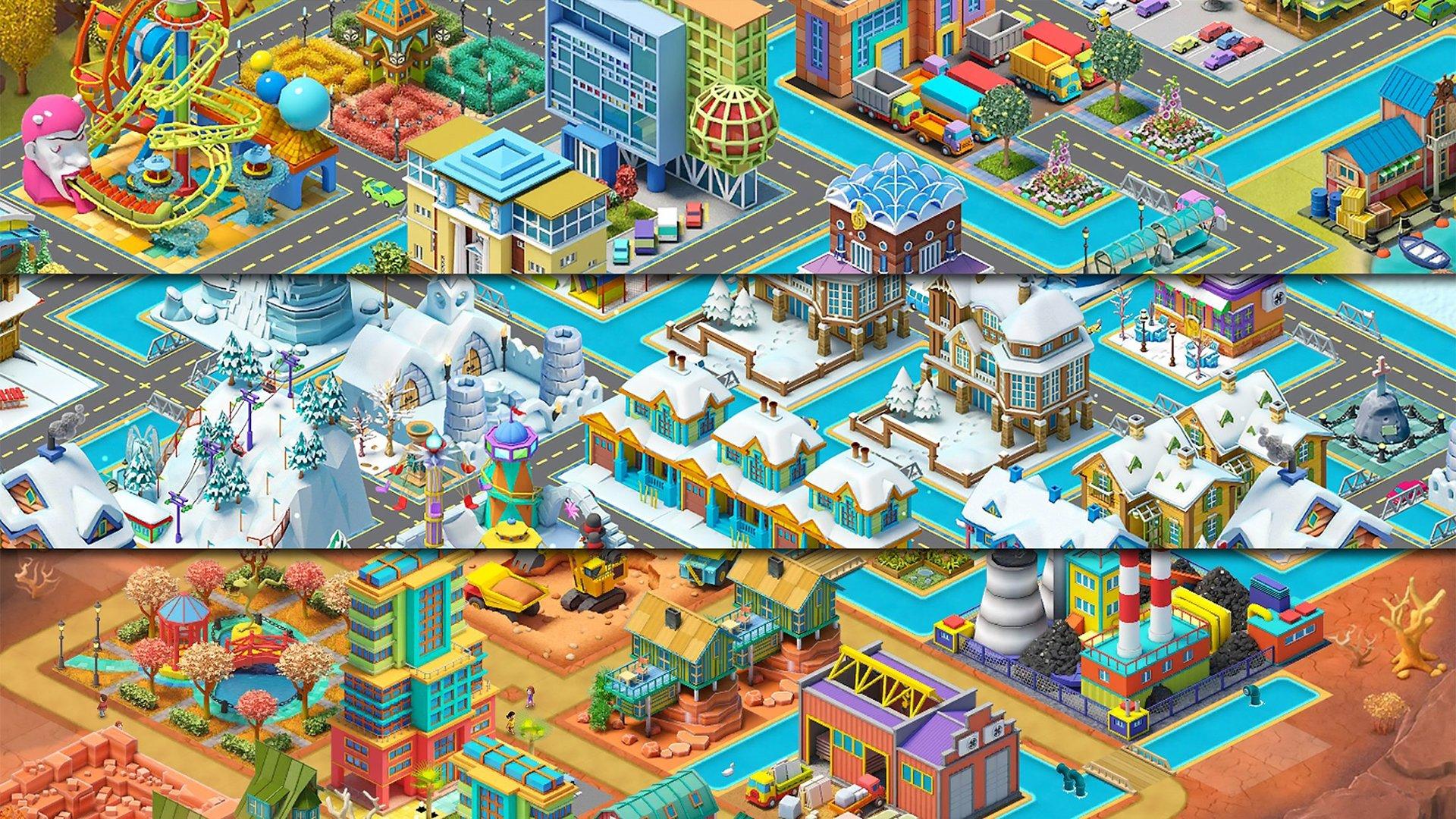 اسکرین شات 5 بازی Town City - Village Building S