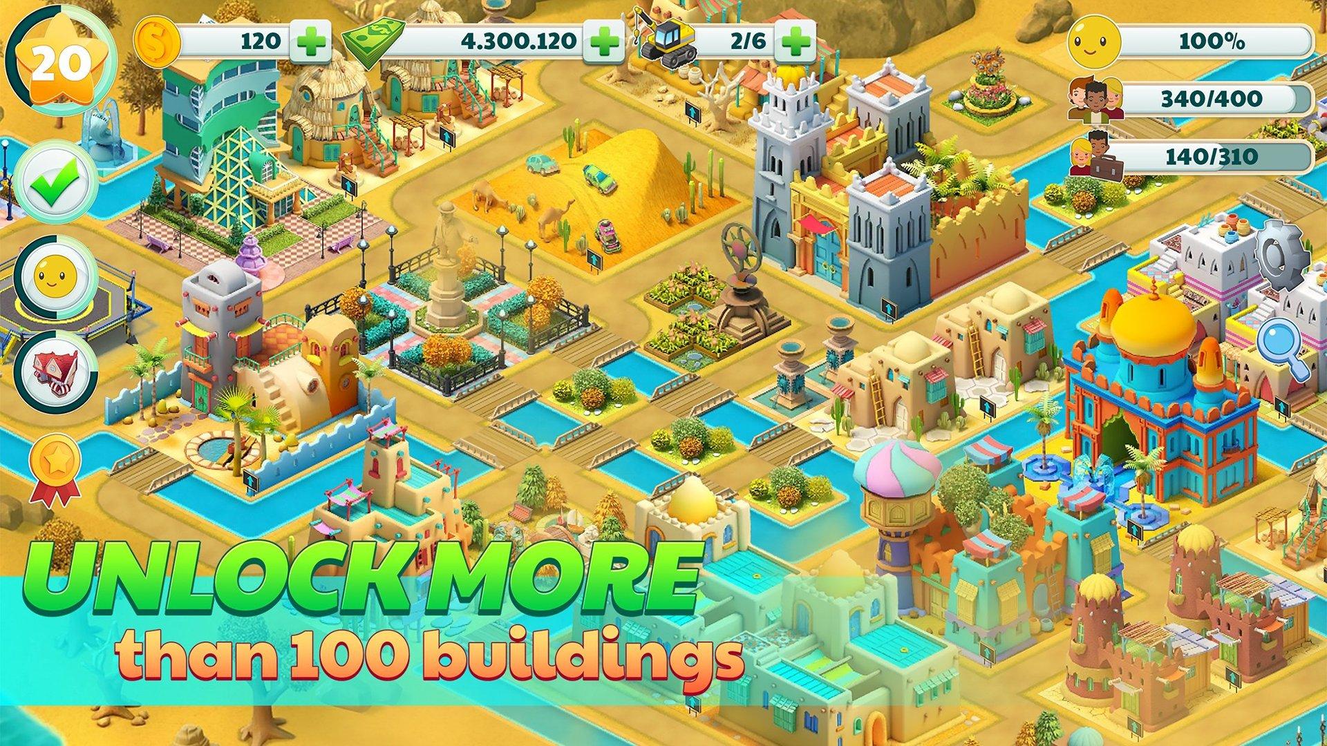 اسکرین شات 4 بازی Town City - Village Building S