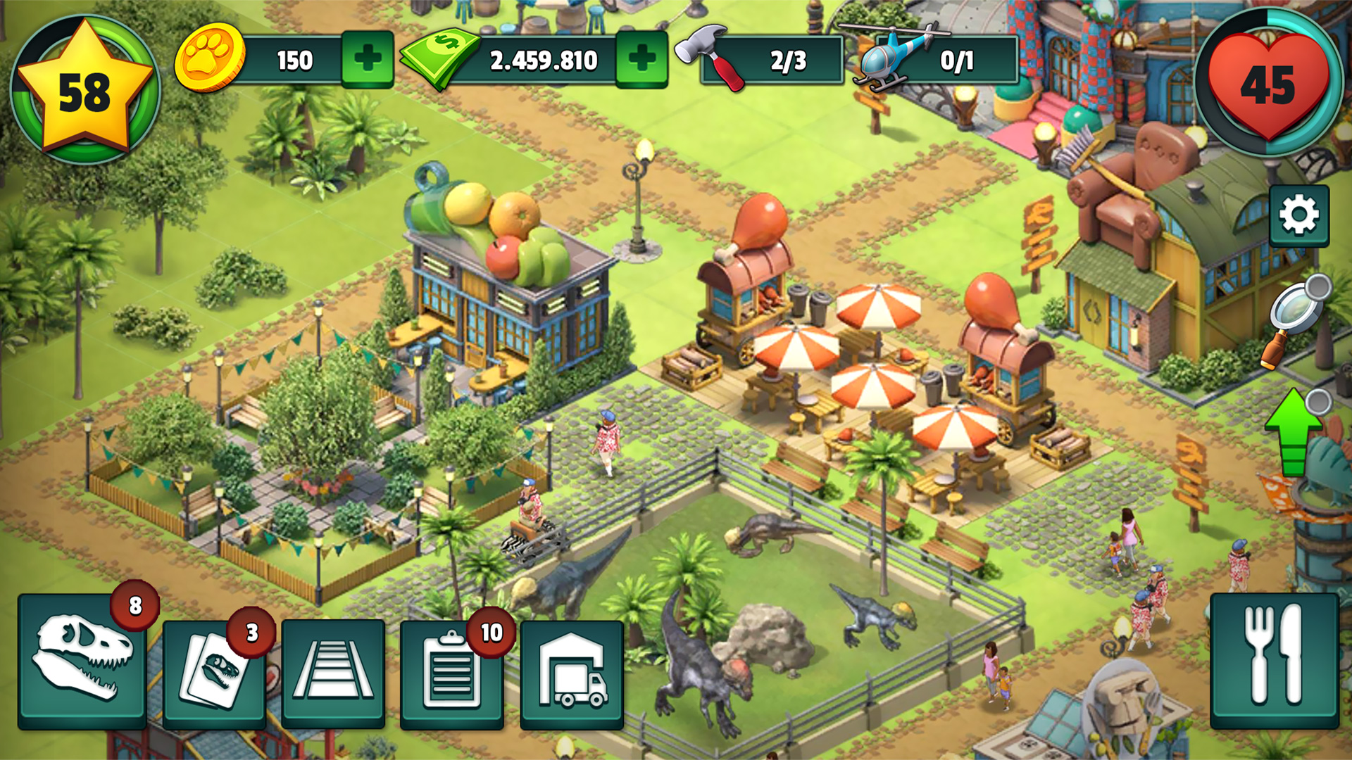 اسکرین شات 7 بازی Jurassic Dinosaur: Dino Game