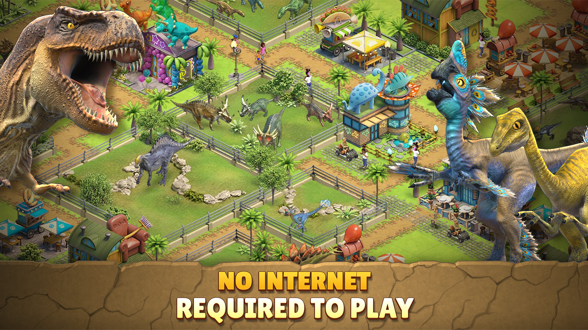 اسکرین شات 2 بازی Jurassic Dinosaur: Dino Game