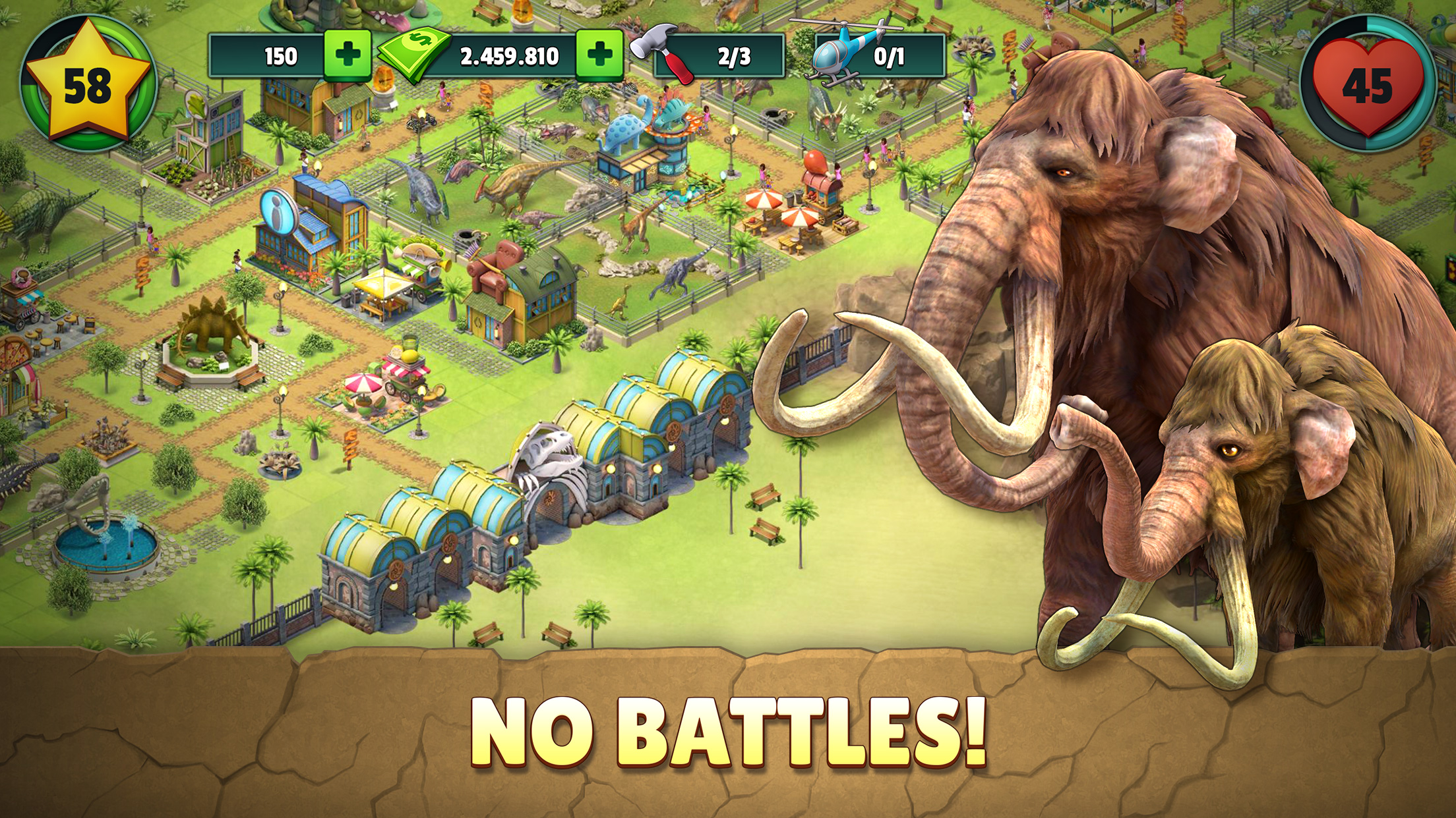 اسکرین شات 1 بازی Jurassic Dinosaur: Dino Game