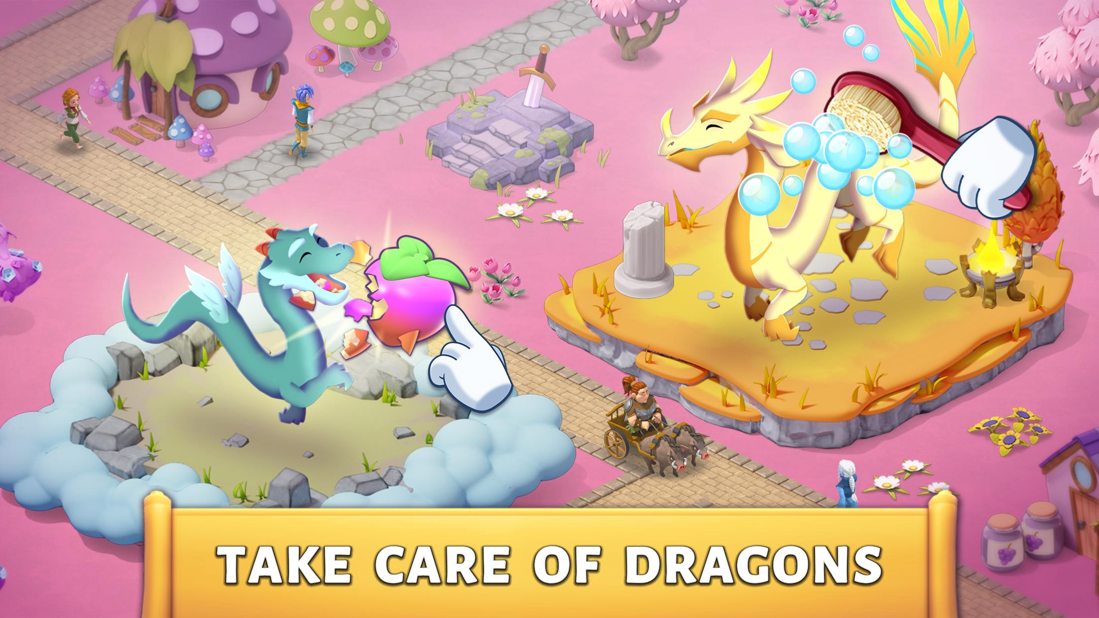 اسکرین شات 5 بازی Dragon Kingdom: Fantasy City
