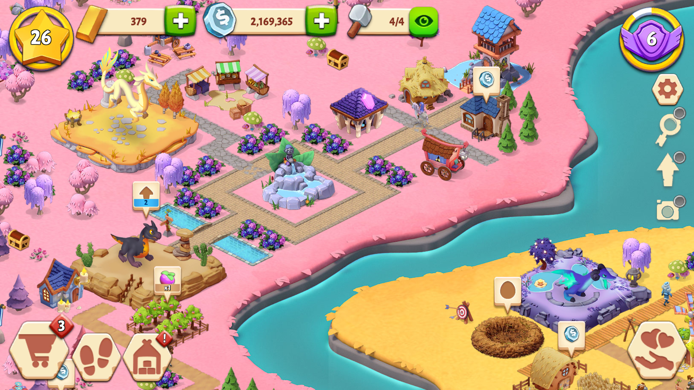 اسکرین شات 7 بازی Dragon Kingdom: Fantasy City
