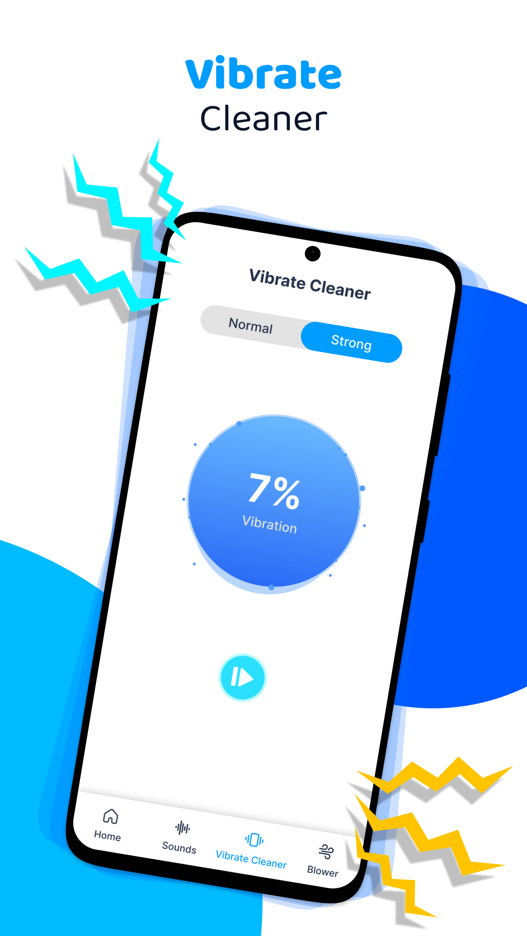 اسکرین شات 4 برنامه Speaker Cleaner - Remove Water
