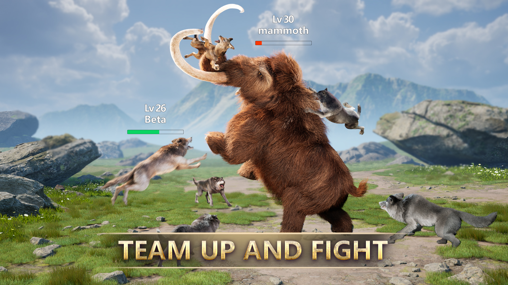 اسکرین شات 3 بازی Wolf Game: Wild Animal Wars