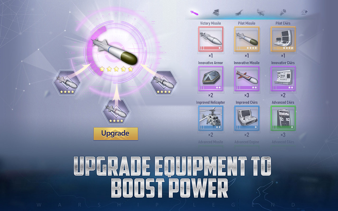 اسکرین شات 4 بازی Warship Legend: Idle RPG