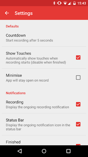 اسکرین شات 7 برنامه Rec. (Screen Recorder)