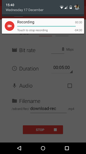 اسکرین شات 5 برنامه Rec. (Screen Recorder)