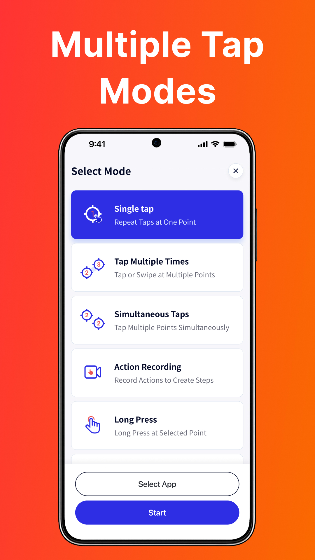 اسکرین شات 8 برنامه Auto Click - Automatic Clicker
