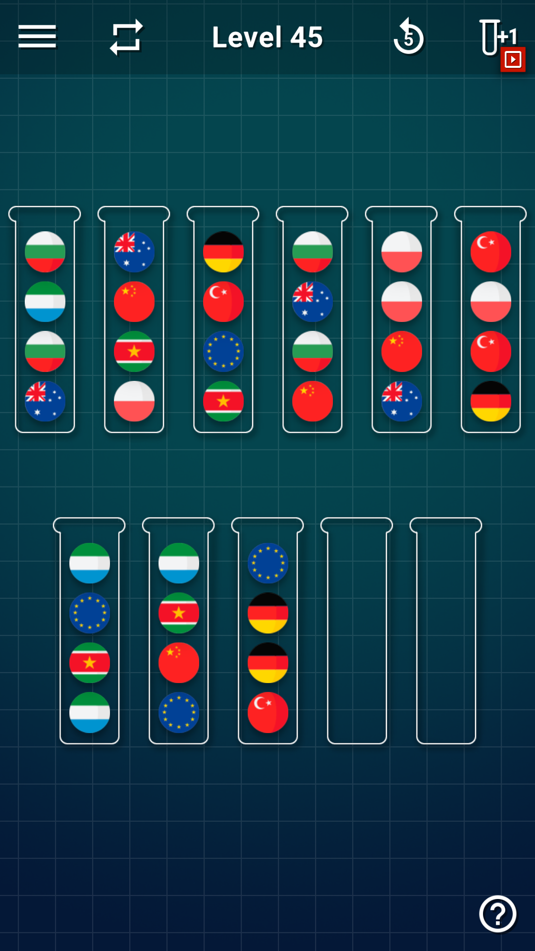 اسکرین شات 6 بازی Balls Puzzle - Sort Color