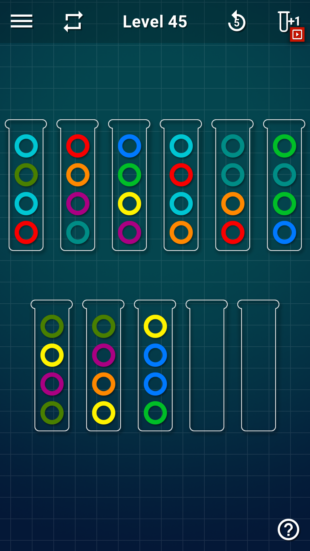 اسکرین شات 5 بازی Balls Puzzle - Sort Color
