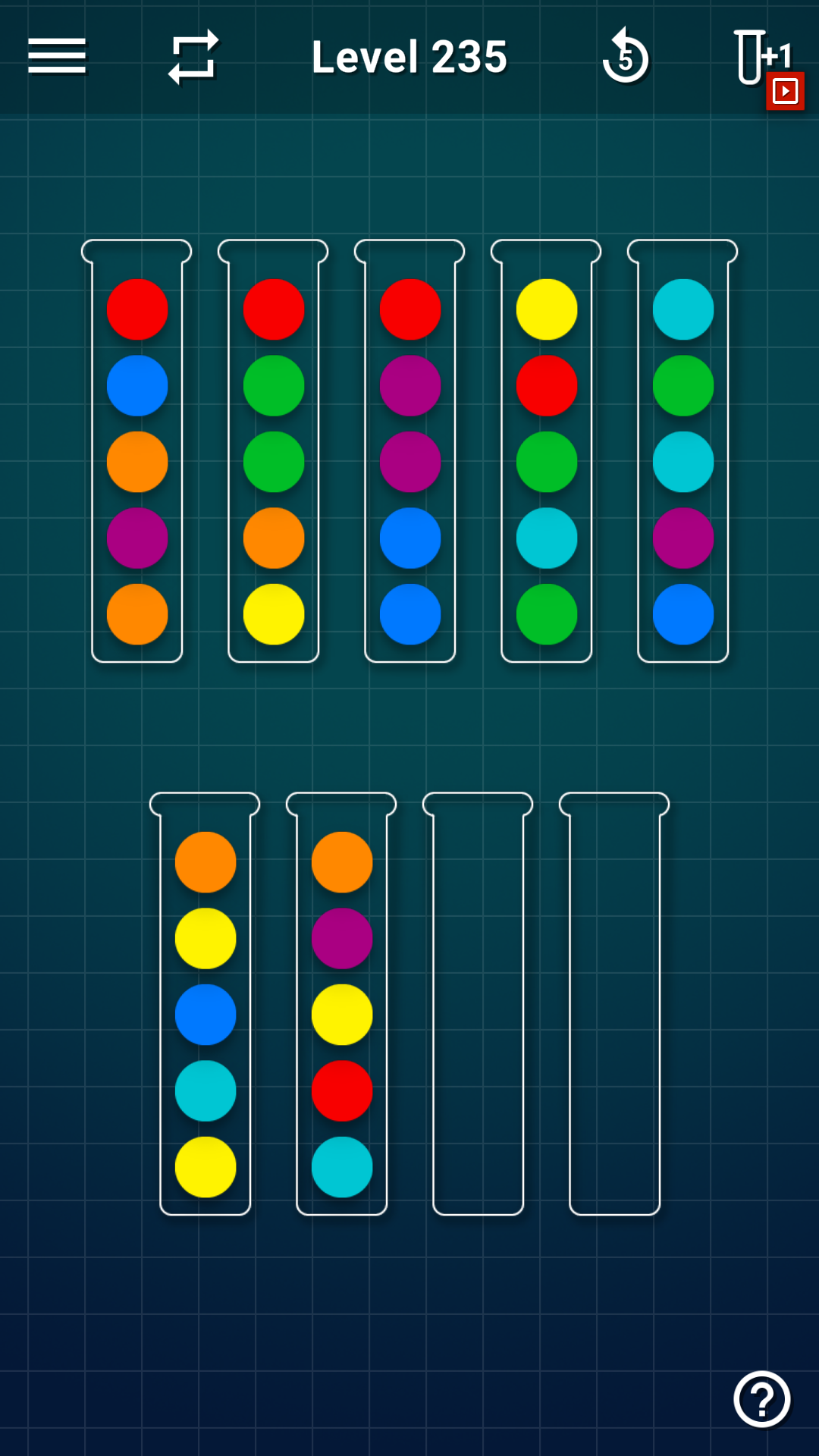 اسکرین شات 7 بازی Balls Puzzle - Sort Color
