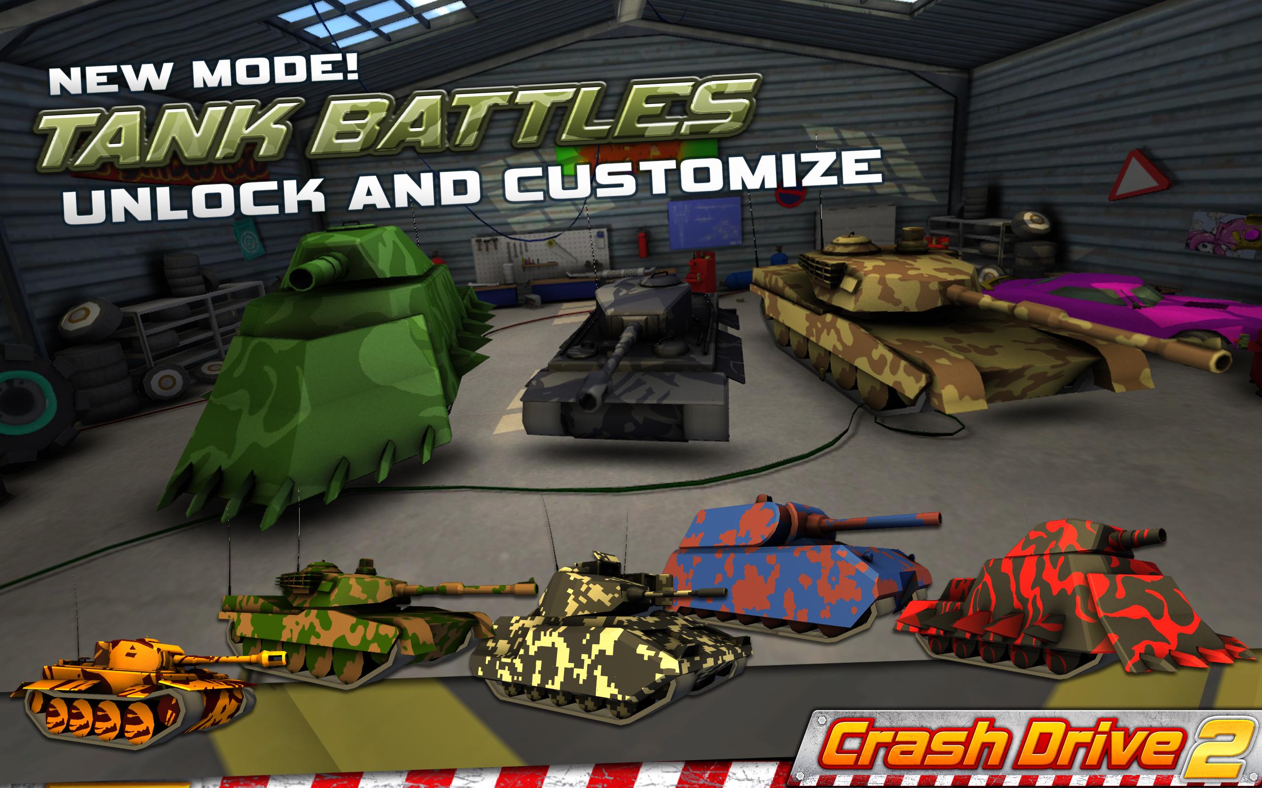 اسکرین شات 4 بازی Crash Drive 2: 3D racing cars