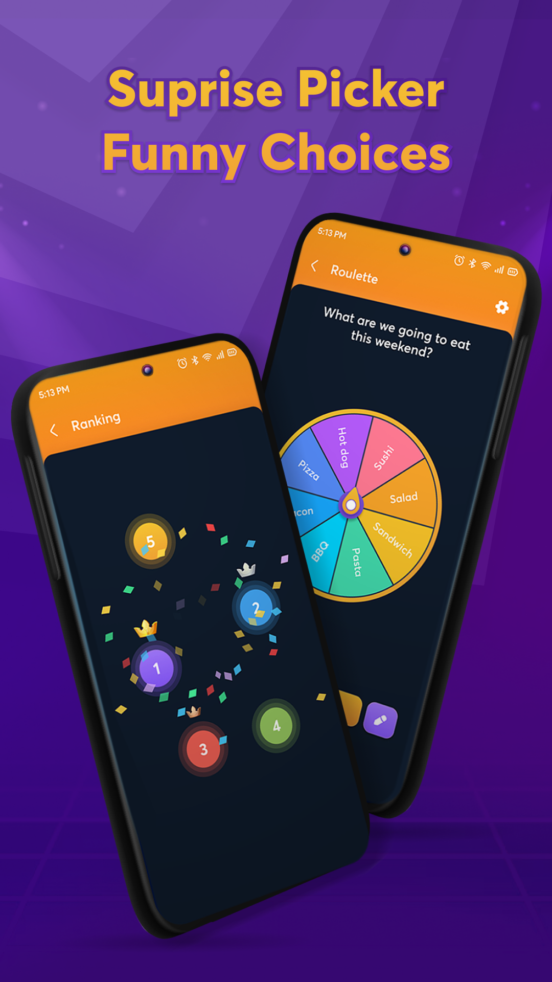 اسکرین شات 1 برنامه Spin The Wheel Random Roulette