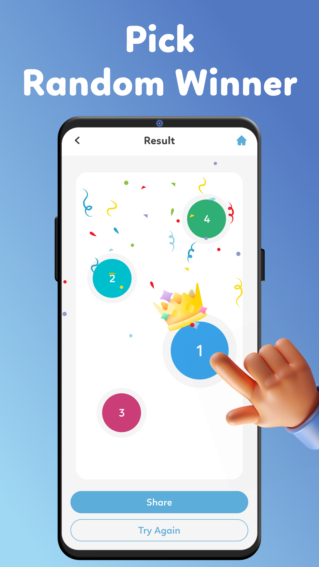 اسکرین شات 2 بازی Spin Wheel: Random Generator