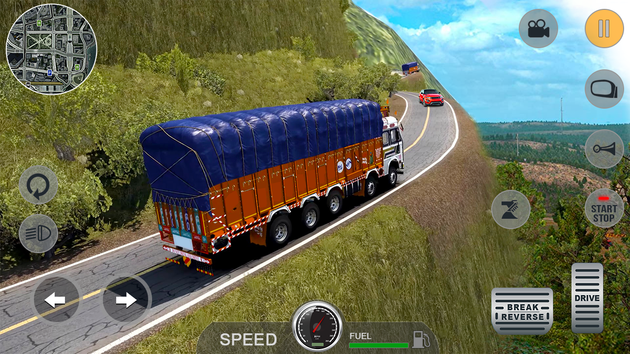 اسکرین شات 3 بازی Indian Truck Driving Games OTR