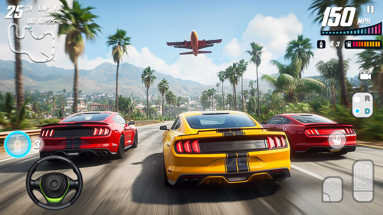 اسکرین شات 5 بازی Racer Reborn: Car Racing Games