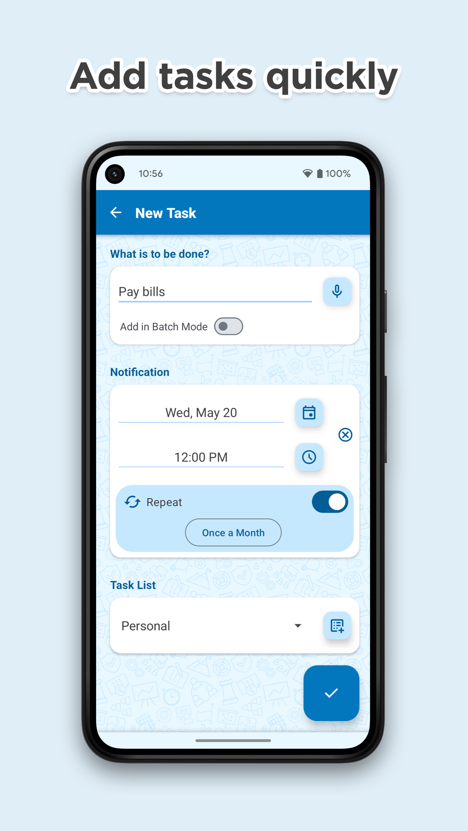 اسکرین شات 3 برنامه To Do List